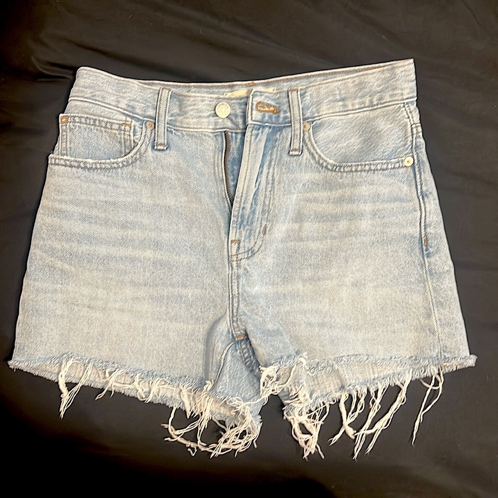 Madewell The Perfect Jean Short size 25 like new - Picture 3 of 6
